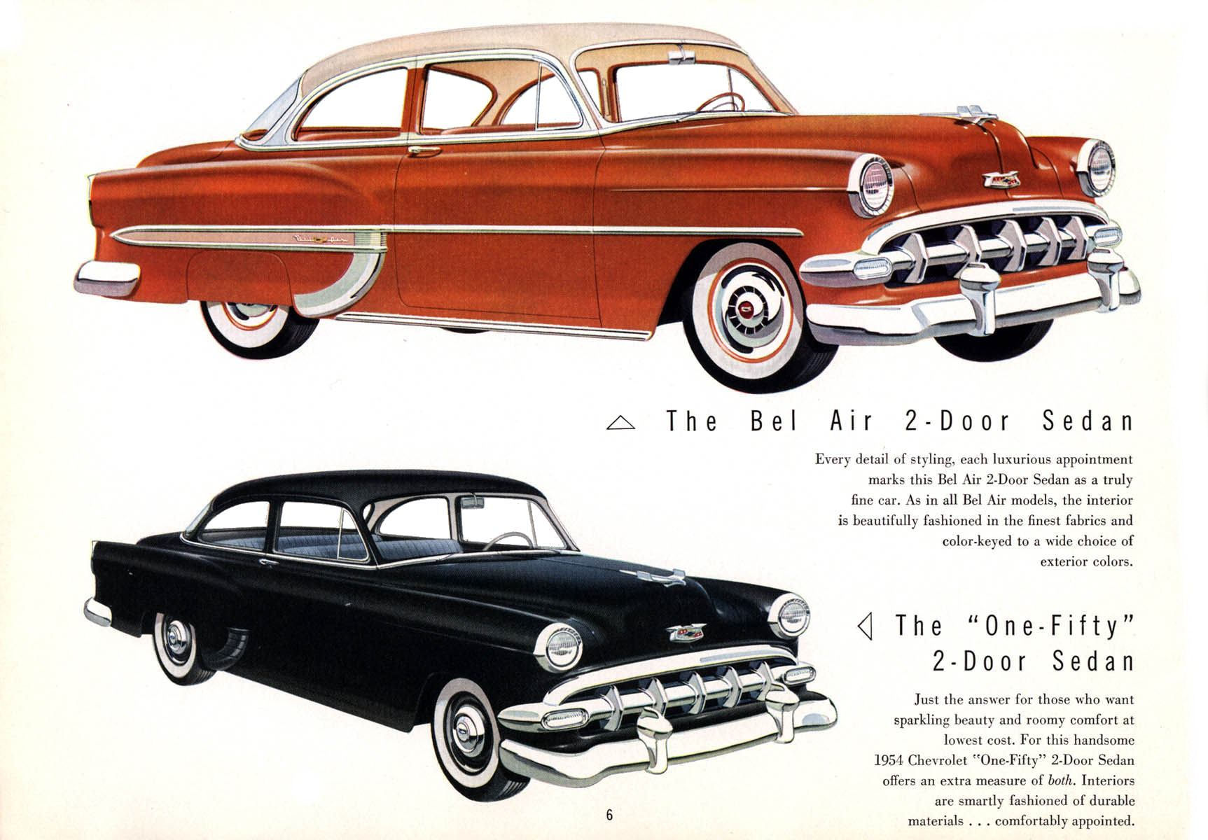 1954 Chevrolet Brochure Page 12